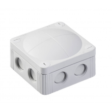 WISKA COMBI 308 WH IP66/IP67 Junction Box, 85 x 85 x 51mm, White